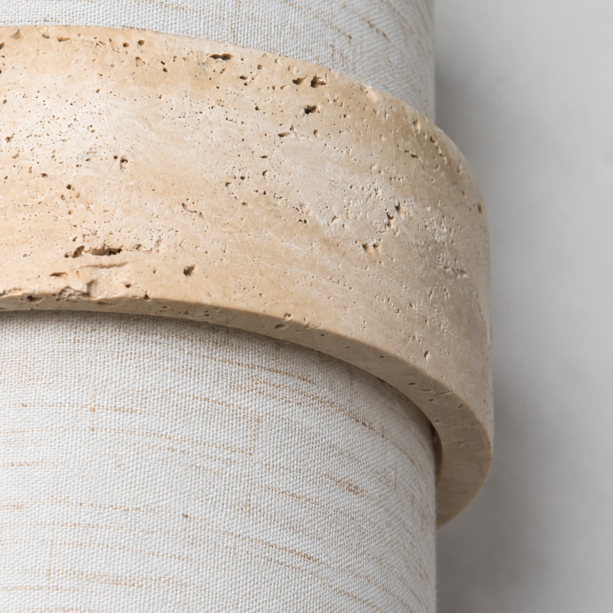 travertine fabric detail