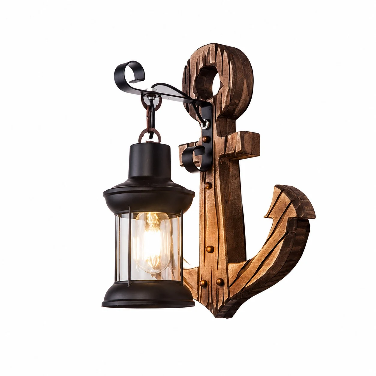 Anchor Lantern Sconce