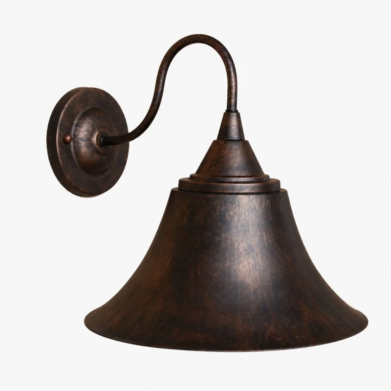 Aged Bronze finish outdoor wall sconce