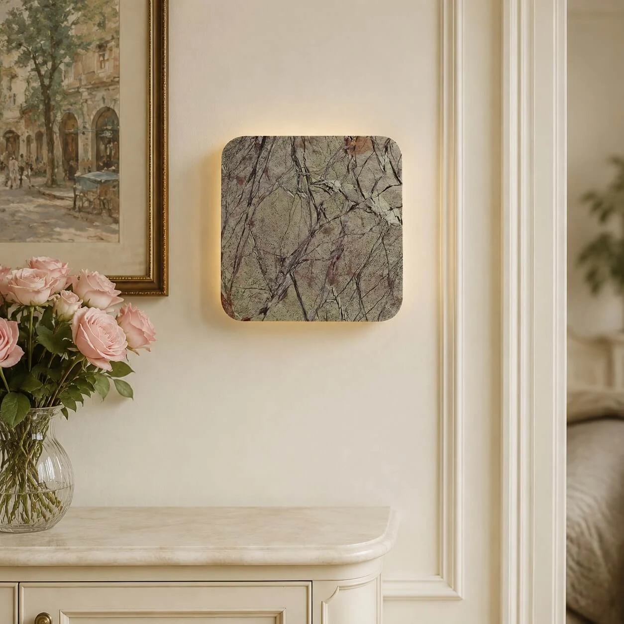 Rainforest Stone LED Wall Light